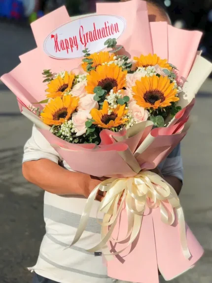 Bó Hoa Hướng Dương Luôn Bên Bạn – Gửi Gắm Niềm Tin