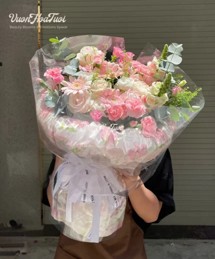 Bó Hoa Hồng Sweet Harmony Hòa Quyện Ngọt Ngào