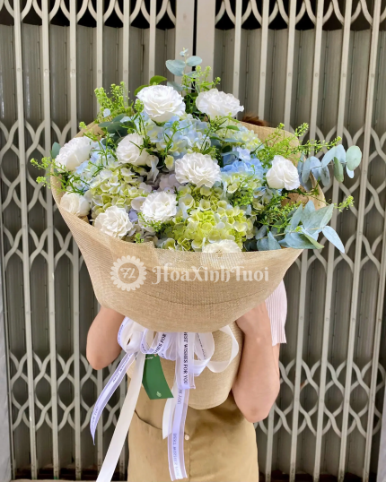 Bó Hoa Cẩm Tú Cầu Muse Sắc Hoa Tinh Tế, Lãng Mạn