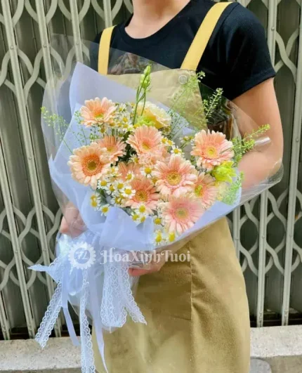 Bó Hoa Đồng Tiền Blissful Bouquet Hạnh Phúc Tràn Đầy