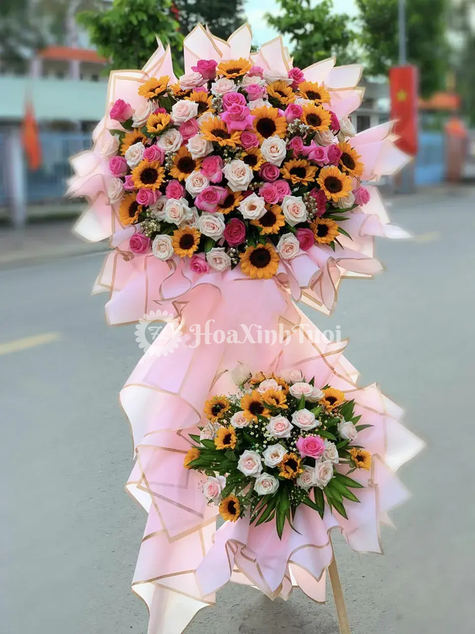 Kệ Hoa Chúc Mừng Hồng Phát - Rực Rỡ Thành Công - Ảnh 1