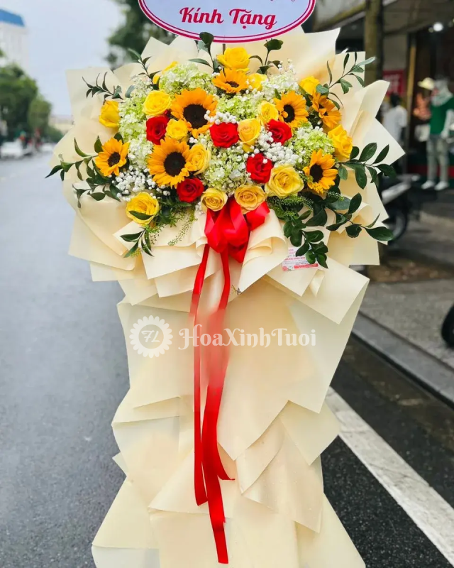 Kệ Hoa Lời Đẹp – Khai Trương May Mắn, Thành Công Vững Bền