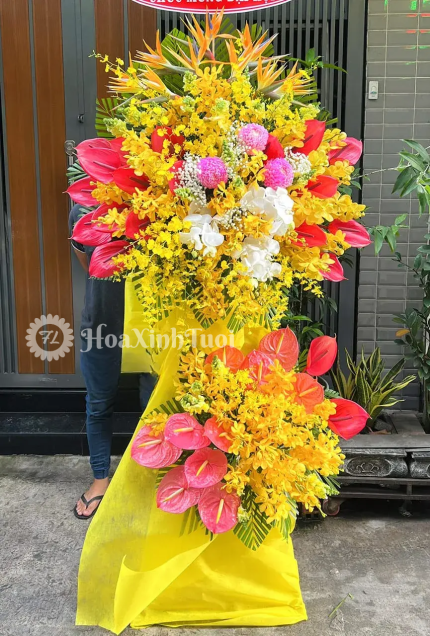 Kệ Hoa Phú Tài - Vững Bước Thành Công