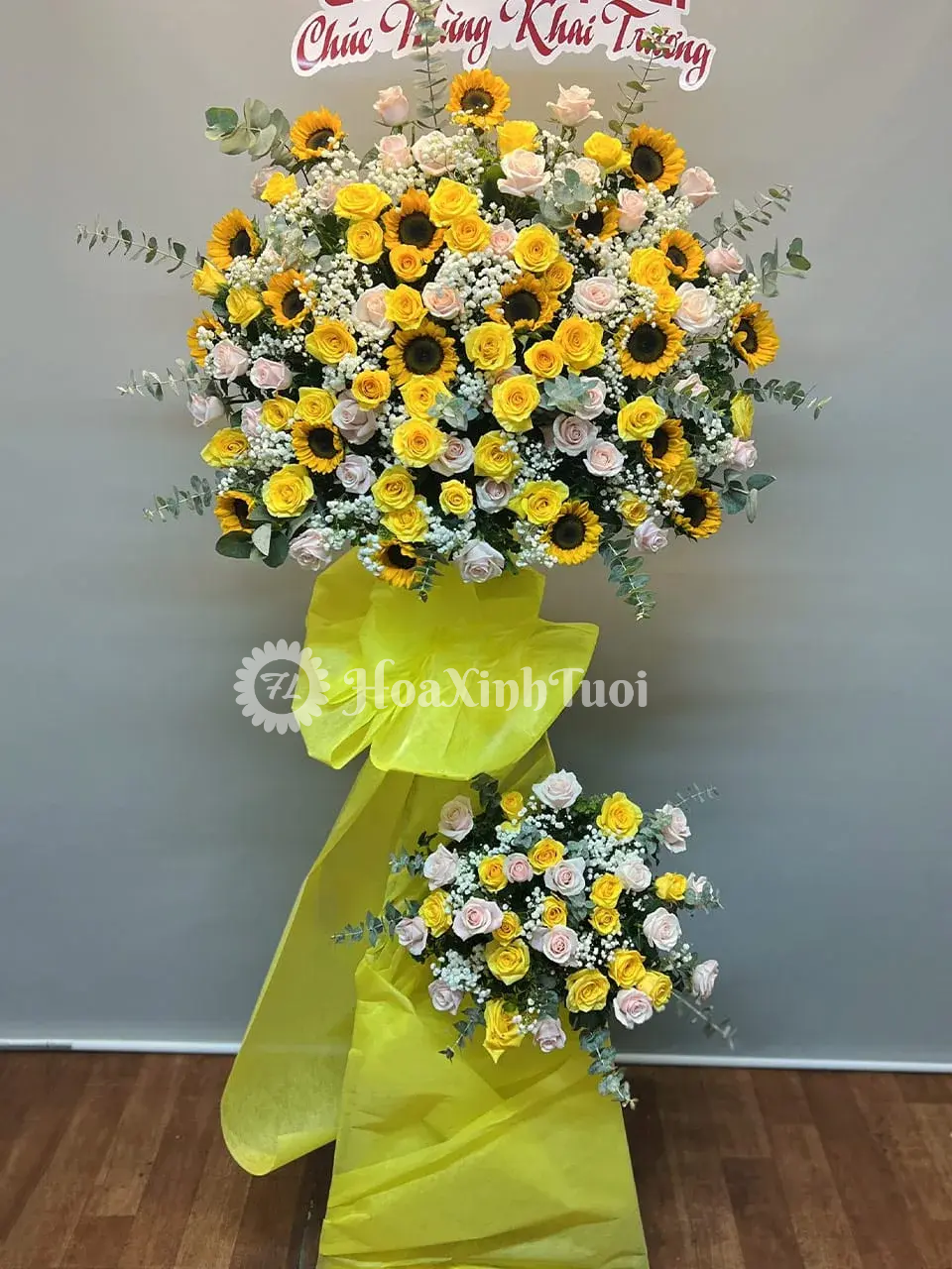 Kệ Hoa Thuận Lợi – Khai Trương Phát Tài, Hướng Dương Vàng Rực Rỡ - Ảnh 1