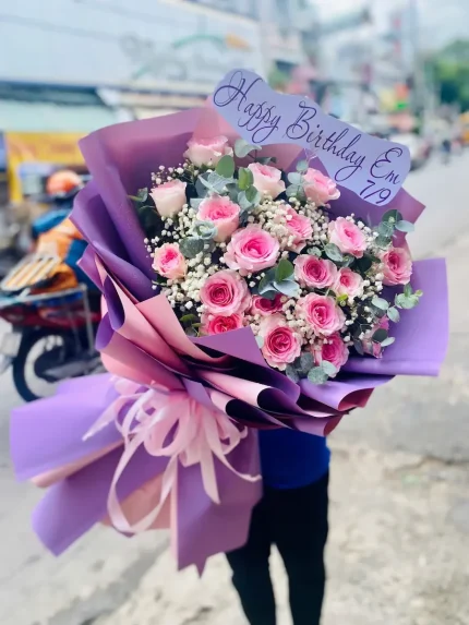 Bó Hoa Hồng Tình Nồng – Gửi Yêu Thương Ngọt Ngào