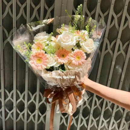 Bó Hoa Tươi Chúc Mừng Sinh Nhật Rực Rỡ, Đẹp Ý Nghĩa
