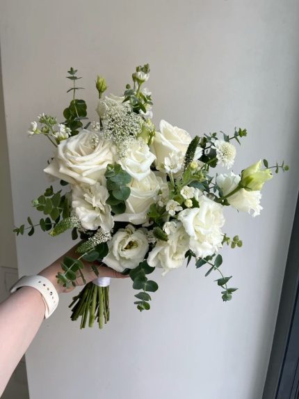 Bó Hoa Cưới Hồng Trắng – Khúc Hát Lứa Đôi Thanh Khiết Tinh Khôi