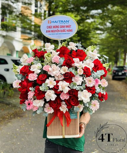 Giỏ Hoa Tươi Cảm Xúc – Gửi Lời Yêu Thương Trọn Vẹn