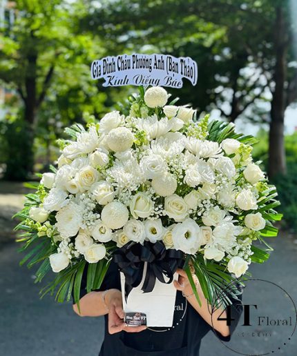 Giỏ Hoa Đi Viếng – Gửi Lời Tiễn Biệt Trang Trọng