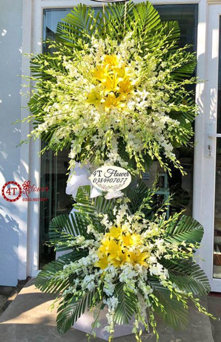 Kệ Hoa Chia Buồn – Thành Kính Phân Ưu