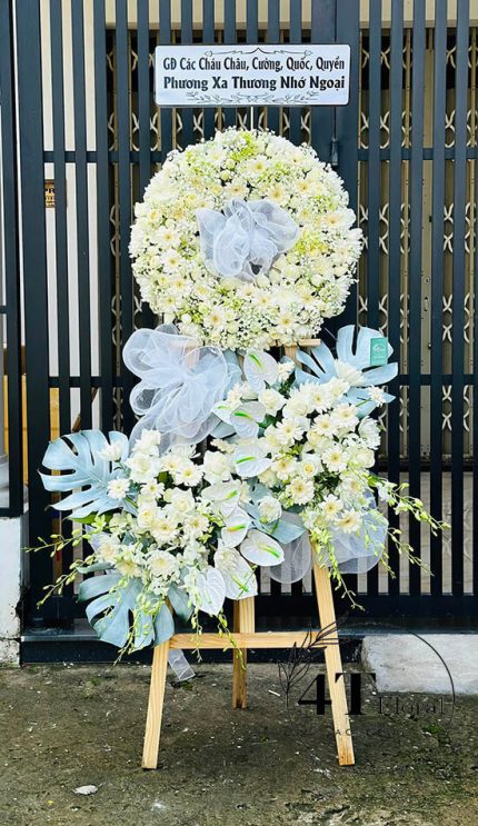 Kệ Hoa Tang Hiện Đại Ba Tầng – Gửi Lời Tiễn Biệt Trang Trọng