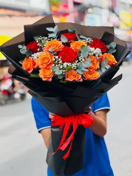Bó Hoa Hồng My Love – Ngọt Ngào Yêu Thương