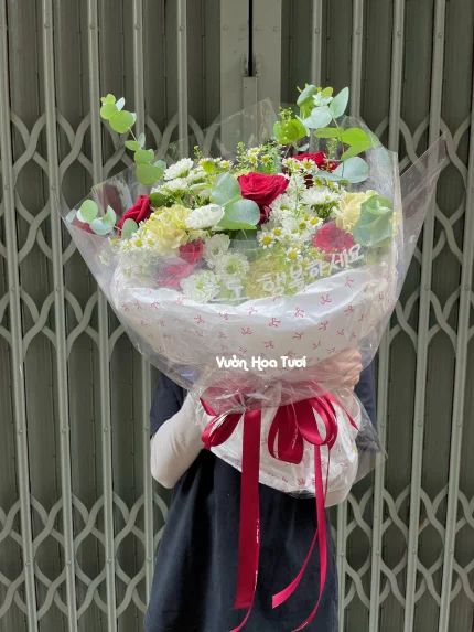 Bó Hoa Sinh Nhật Jeong Blossom Rực Rỡ Gửi Trọn Yêu Thương Ngày Đặc Biệt