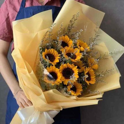 Bó Hoa Hướng Dương Ánh Nắng Của Em – Rực Rỡ Sắc Vàng Hạnh Phúc